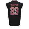 Custom Crew Neck Sleeveless Baseball Jersey