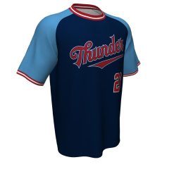 Custom Baseball Short Sleeves Jersey