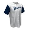 Custom Full Button Baseball Jersey