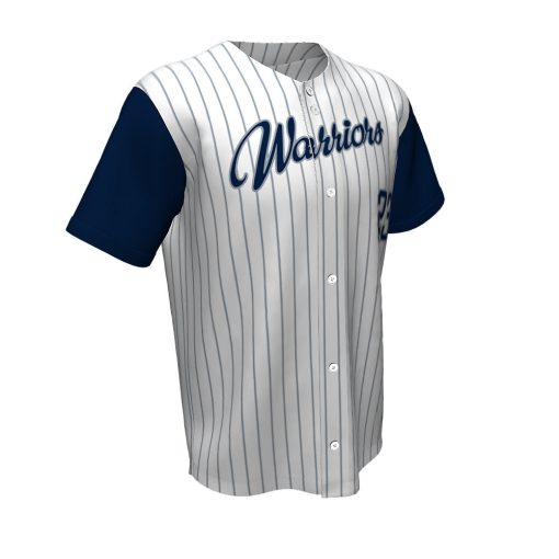 Custom Full Button Baseball Jersey