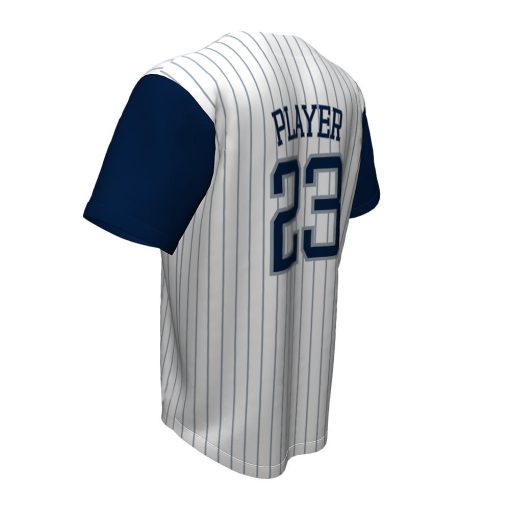 Custom Full Button Baseball Jersey
