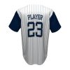 Custom Full Button Baseball Jersey
