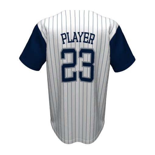 Custom Full Button Baseball Jersey