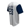 Custom Full Button Baseball Jersey