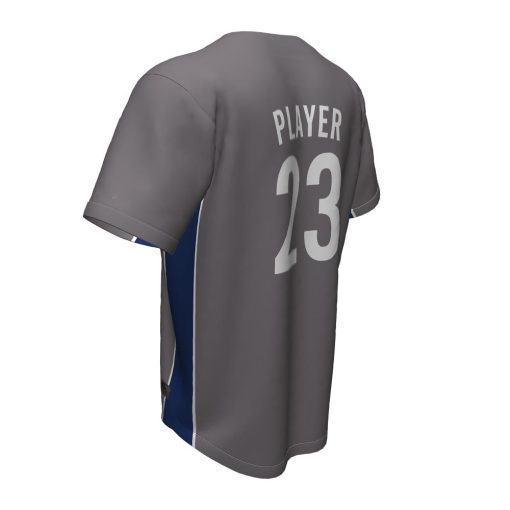 Custom Full Button Baseball Jersey