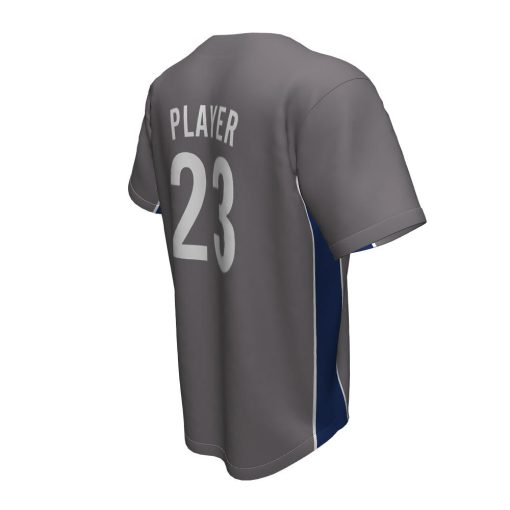 Custom Full Button Baseball Jersey