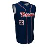 Custom Full Button Sleeveless Baseball Jersey