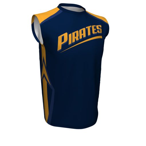 Custom Crew Neck Sleeveless Baseball Jersey
