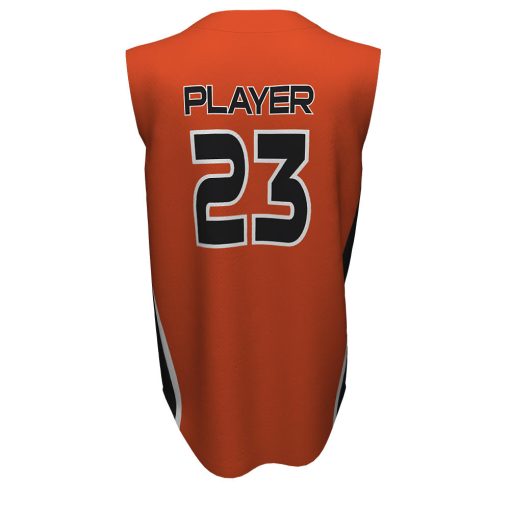 Custom Full Button Sleeveless Baseball Jersey